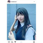 真っ白なキャンバス 小野寺梓、制服姿で一緒に帰る下校シーンが好評！