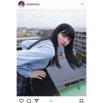 真っ白なキャンバス 小野寺梓と屋上デート！「圧倒的青春」感放つ制服ショット公開