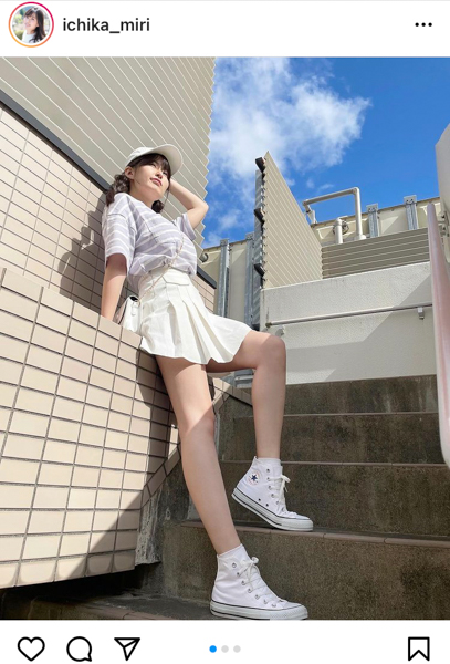 未梨一花、私服と水着を比較した「#これがこう」ショットがすごい！