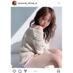 鈴木愛理、肩出しセクシーな美肌ポートレートにうっとり