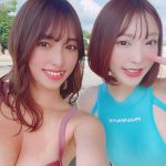 高梨瑞樹が森咲智美、まいてぃと2ショット！水着姿の共演にファン歓喜