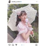 上坂すみれのロリータファッションに「最高に毛深いです」の声！