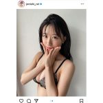 NMB48 上西怜、シースルーの前髪で魅せる”大人れーちゃん”ショット！