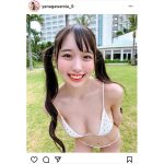 柳川みあ、天真爛漫な笑顔で魅せるビキニ姿がまぶしい！