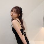 ニジマス 吉井美優、大人セクシーな黒コーデでファンを魅了