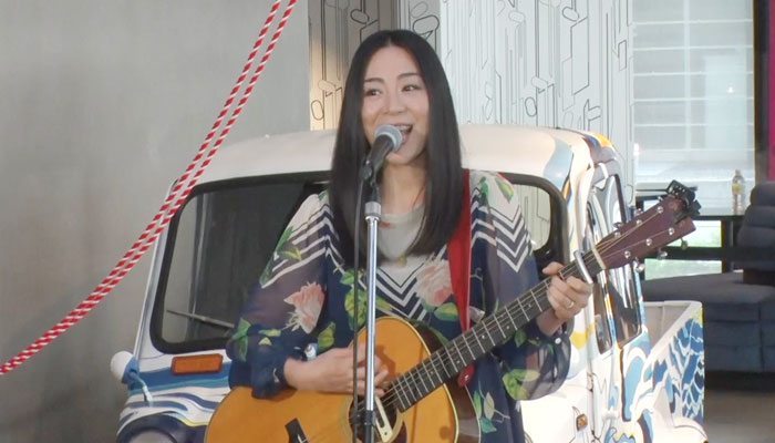 【動画】植村花菜が『アロフト大阪堂島』オープニングセレモニーに登場！