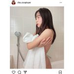 藍沢梨夏、細すぎるくびれにビックリのギリギリショット公開