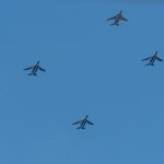 ブルーインパルス、開会式目前に東京上空で五輪描く