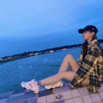 「24idolプロジェクト」に参加中のPUNKY RAD PINK・RISA、海辺で美脚披露！