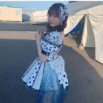SKE48 江籠裕奈、ドット柄のソロ衣装で完全燃焼!「アイドルフェスたのしい」