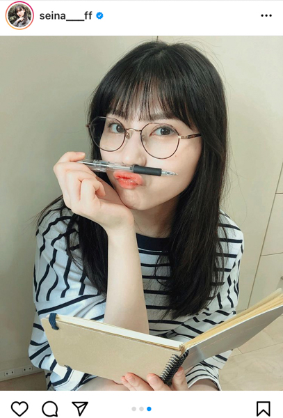 AKB48 福岡聖菜、セルフプロデュースの生写真オフショット公開「聖ちゃん可愛過ぎ」「日常感が好き！」の声も