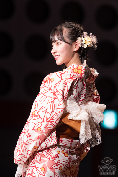 古畑奈和、江籠裕奈らSKE48メンバーが浴衣姿でランウェイを彩る！