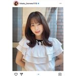 NGT48 本間日陽が髪型をイメチェン「12cmほど切りました」