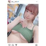 深見望乃、ぷにぷにの下乳あらわな自撮りショット公開