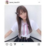 NMB48 原かれんが研究生時代のヘアスタイルを再現