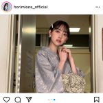 堀未央奈、浴衣姿で近況明かす「気持ちはJK」