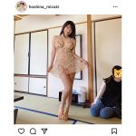 星名美津紀、スケスケなミニワンピースで魅せる美ボディに悩殺