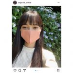 アンジュルム・上國料萌衣、紫陽花バックの自撮りショットを披露！「かみこ様可愛い」