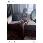 えなこ、ガーターベルトの黒ランジェリー姿で妖艶な魅力を披露！「セクシー」「めちゃ綺麗」