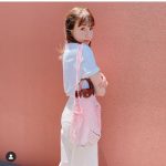 トリンドル玲奈、爽やかでガーリーなホワイトコーデを披露！「キュンとしました」