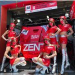 レースクイーン 亀澤杏奈、コスチュームからのぞく絶対領域がセクシー！「可愛いです」