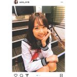 NMB48 加藤夕夏のセーラー服ショットに「可愛い！」と絶賛の声