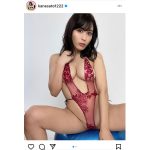 金子智美、攻めたVレグショットでファンへ感謝のメッセージ