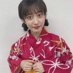 NMB48 川上千尋、浴衣姿で気分は夏祭りデート！「綺麗過ぎてトロけそう」