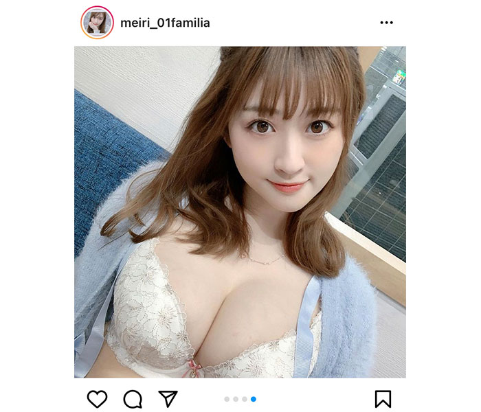 メイリ、可憐な笑顔と豊満バストのギャップがたまらない！