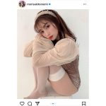 森咲智美、ガーリーなファッションコーデで新たな一面