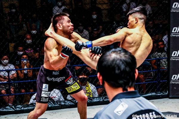 中村倫也、総合格闘技デビュー戦でKO勝利