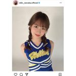 モー娘。野中美希、応援されたいチアガール姿に歓喜の声