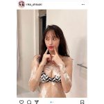 大槻りこ、アワアワな水着オフショットで釘付け