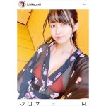 未梨一花、セクシーな浴衣姿で唱える七夕の願い事は？