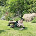 未梨一花、迷彩柄ビキニに喜び！「私の為だけに用意して下さったもの」