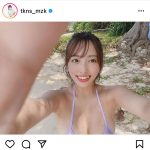 高梨瑞樹、八重歯見せの無邪気な笑顔が可愛すぎる!