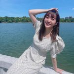HKT48 田島芽瑠、爽やかなワンピースコーデで暑さを吹き飛ばす！