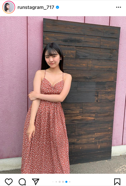 豊田ルナの夏ドレスコーデに反響ぞくぞく！