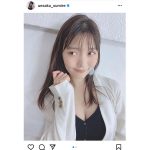 上坂すみれ、同志たちへ胸チラのサービスショット公開！