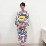 鷲見玲奈、浴衣姿でファンへエール「夏バテや熱中症には気をつけて」