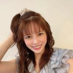 吉崎綾、大人カワイイちょんまげヘアにキュン！