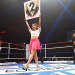 ゆきぽよがK-1福岡大会ラウンドガールに初挑戦！