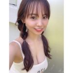 NMB48 本郷柚巴、タンクトップ越しの美バストラインに「胸元から愛が溢れてる」