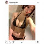 古河由依、水も滴る黒ビキニ姿でバストやヒップのアップを披露！「キレイ過ぎるやんか」