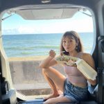 渡辺加苗（サイバージャパンダンサーズ）、癒しオーラ全開でドライブ旅行！「癒されるぅ〜」