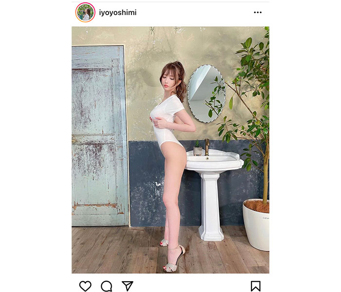衣世、レオタードで魅せる圧倒的美脚「スタイル神ってる!」