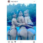 九条ねぎ、朝比奈祐未、MOCHAが桃尻3ショットを堂々披露