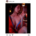 くりえみ、花魁姿でキセル咥えた和セクシーショット