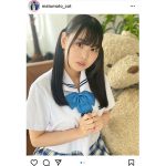 松本ひかるの制服ツインテールが可愛いと話題