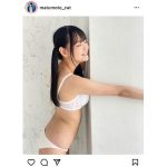 松本ひかる、黒髪ツインテールの笑顔にキュン!